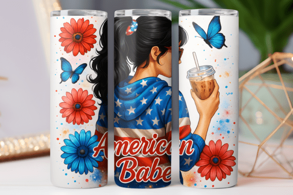 American Babe Patriotic Tumbler Wrap Design Review