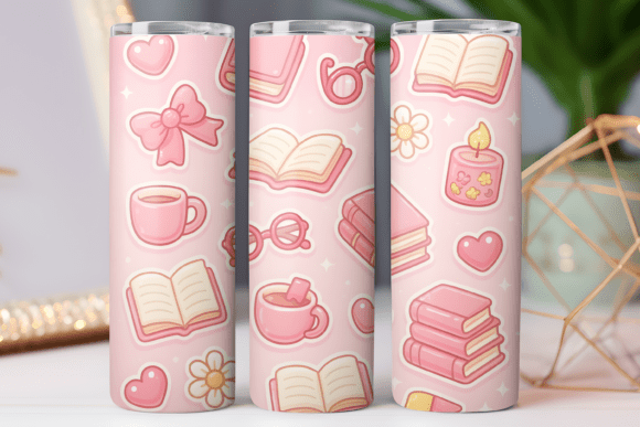 Book Lover Tumbler Wrap Design Review