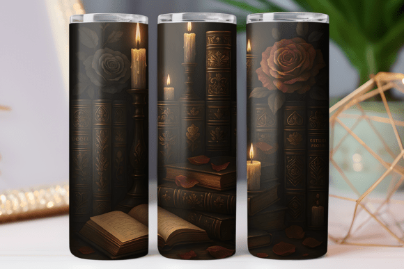 Book Lover Tumbler Wrap Design Review