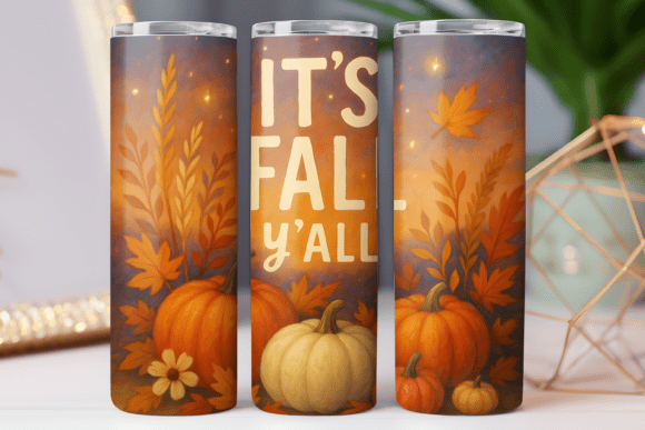 Fall Thanksgiving Tumbler Wrap Design Review
