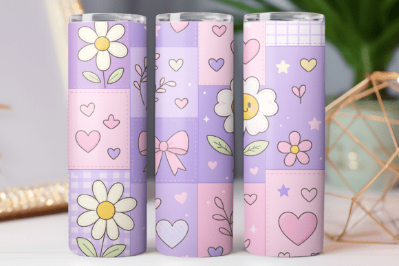Floral Coquette Tumbler Wrap Design Review