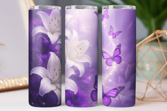 Floral Coquette Tumbler Wrap PNG Review