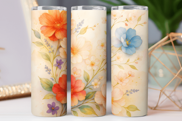 Floral Tumbler Wrap 20oz Design Review