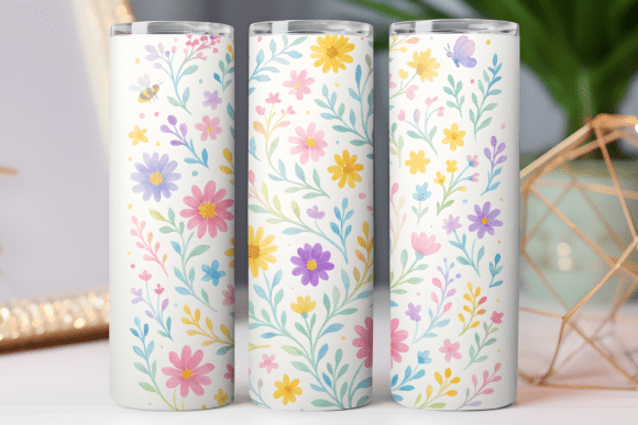 Floral Tumbler Wrap Design Review