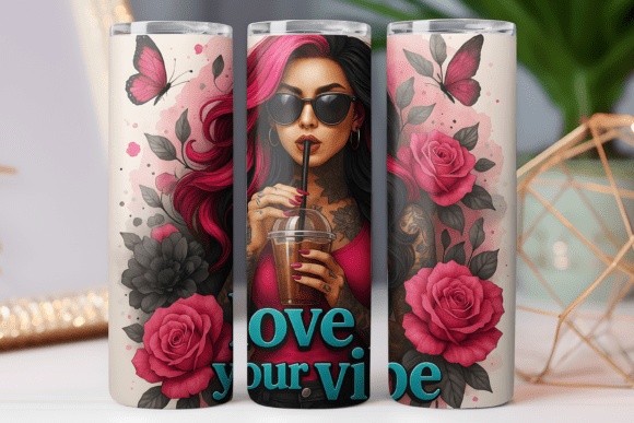 Floral Women Vibe Tumbler Wrap Review
