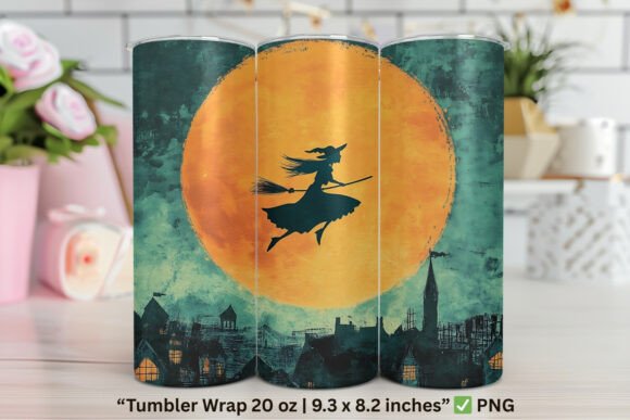 Full Moon Haunted House Halloween 20oz Embroidery Review