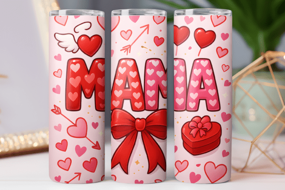 Mama Valentine Tumbler Wrap 20oz Skinny Review