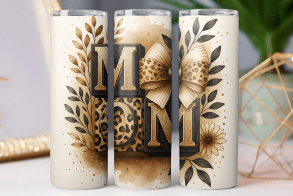 Mom Leopard Mother Tumbler Wrap 20oz PNG Review