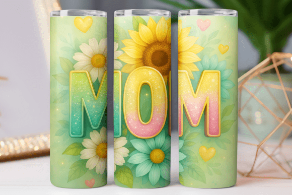 Mom Mother Day Tumbler Wrap Design Review