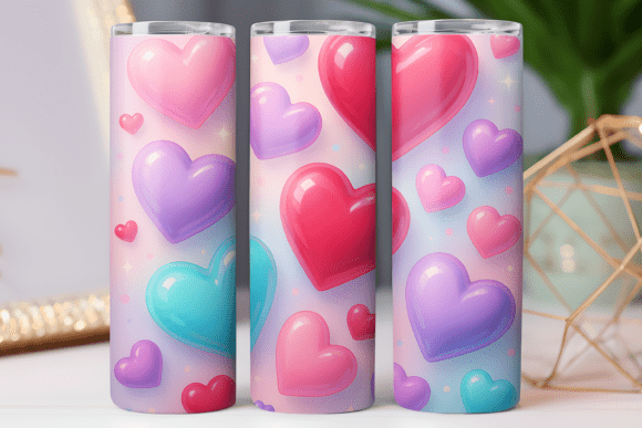 Valentine Tumbler Wrap 20oz Skinny Review