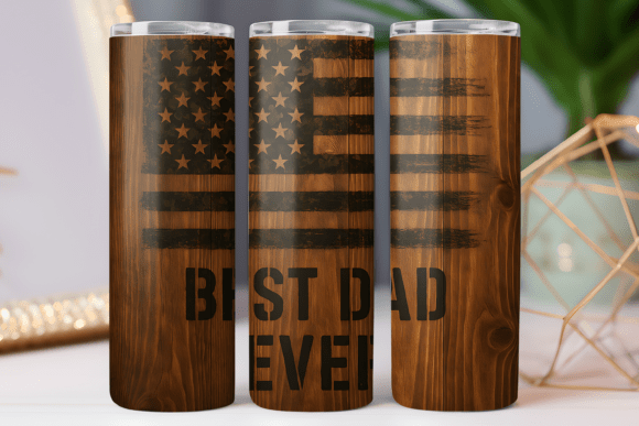 Wooden Father Tumbler Wrap 20oz Review